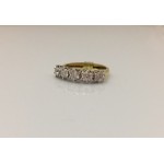 18ct White Gold Diamond 5 stone Ring